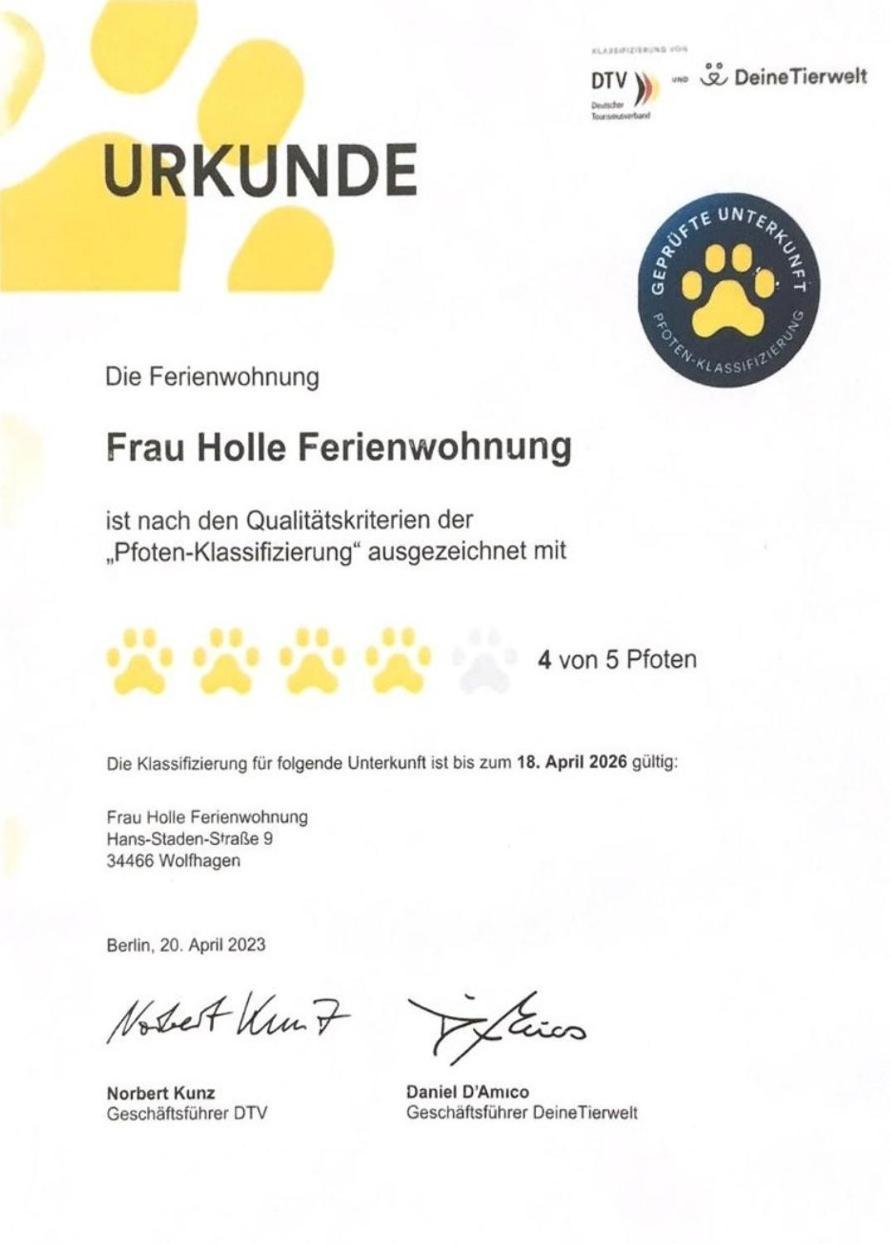 Frau Holle Daire Wolfhagen Dış mekan fotoğraf